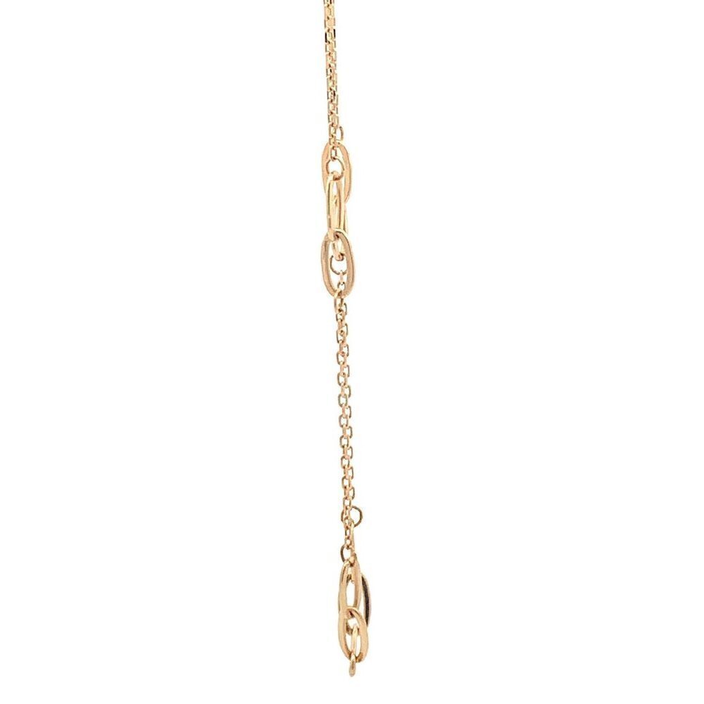 18K Yellow Gold Bracelet Paperclip 6 inches plus 1 inch extension 1.39 grams - Picture 7 of 13
